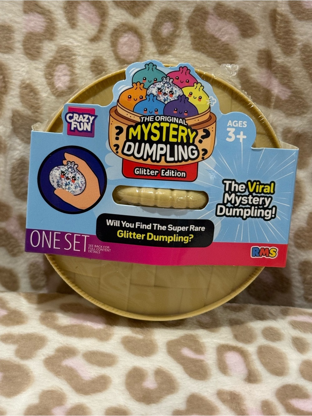 RMS Crazy Fun Mystery Dumpling - Glitter Edition Viral Squishy